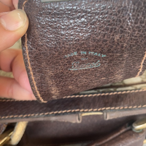 SOLD!! Authentic vintage Gucci suitcase with luggage tag - Picture 16 of 16